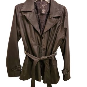 George Palomares Rain Coat Vintage 90s Size Small